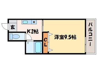 フォブール巴の物件間取画像